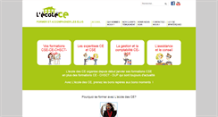 Desktop Screenshot of ecoledesce.com